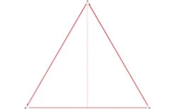 Bent Canvas Plain Single Tarp Hawaiian Ocean / Zipper Orange