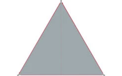 Bent Canvas Plain Single Tarp High Rise / Zipper Red -Outwell || High Peak || Robens Verkaufsgeschäft 251421 1783107 3