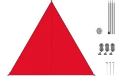 Bent Canvas Plain Set Tarp High Rise / Zipper Red -Outwell || High Peak || Robens Verkaufsgeschäft 251433 1777936 7