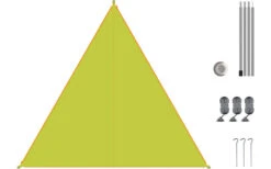 Bent Canvas Plain Set Tarp Lime Punch / Zipper Orange -Outwell || High Peak || Robens Verkaufsgeschäft 251469 1777560 1