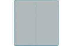 Bent Zip-Carpet Verbindbarer Teppich 250 X 250 Cm High Rise