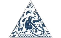 Bent Canvas Allover Set Tarp Oriental Stripe Cherry / Zipper Black -Outwell || High Peak || Robens Verkaufsgeschäft 251549 1779307