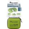 Sea To Summit Aeros Premium Traveller Reisekissen, Lime 48x29x12cm -Outwell || High Peak || Robens Verkaufsgeschäft 433302 3096468