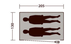 Outwell Freistehendes Innenzelt Blau -Outwell || High Peak || Robens Verkaufsgeschäft 439200 3116115