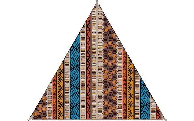 Bent TC- Zip-Canvas Single Verbindbares Sonnensegel 250 X 250 X 250 Cm Afrika Design 8 Bent TC- Zip-Canvas Single Verbindbares Sonnensegel 250 X 250 X 250 Cm Afrika Design – Bild 6