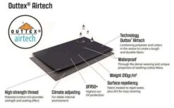 Outwell Hayward Lake 4ATC Tunnelzelt -Outwell || High Peak || Robens Verkaufsgeschäft 487850 3587299