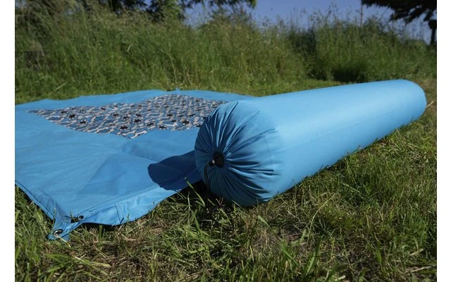 Bent Verbindbare Kissenrolle Zip Lounger XL 175 X 30 Cm Türkis 7 Bent Verbindbare Kissenrolle Zip Lounger XL 175 X 30 Cm Türkis – Bild 5