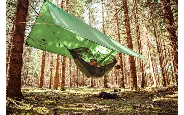 Amazonas Traveller Tarp XXL Regendach Hängematte Grün 3 Amazonas Traveller Tarp XXL Regendach Hängematte Grün