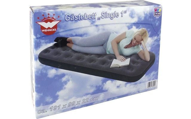 Gästebett Single 1 Luftbett 191 X9 9 X 22 Cm Anthrazit 4 Gästebett Single 1 Luftbett 191 X9 9 X 22 Cm Anthrazit – Bild 2