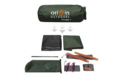 Origin Outdoors Snugly Kuppelzelt 1 Person -Outwell || High Peak || Robens Verkaufsgeschäft 528651 3493432