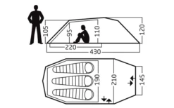 Nordisk Oppland 3 PU Trekkingzelt Für 3 Personen Dark Olive 12 Nordisk Oppland 3 PU Trekkingzelt Für 3 Personen Dark Olive -Outwell || High Peak || Robens Verkaufsgeschäft 589723 4290999