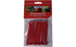 Swiss Piranha RT90 Zelthering Rot 9 Cm Einzeln -Outwell || High Peak || Robens Verkaufsgeschäft 604355 4402535