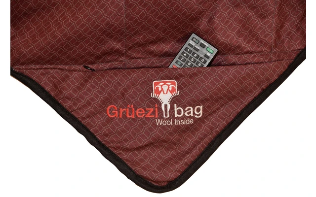 Grüezi Bag WellhealthBlanket Wool Home Schlafsack Dark Red/rusty Orange 9 Grüezi Bag WellhealthBlanket Wool Home Schlafsack Dark Red/rusty Orange – Bild 7