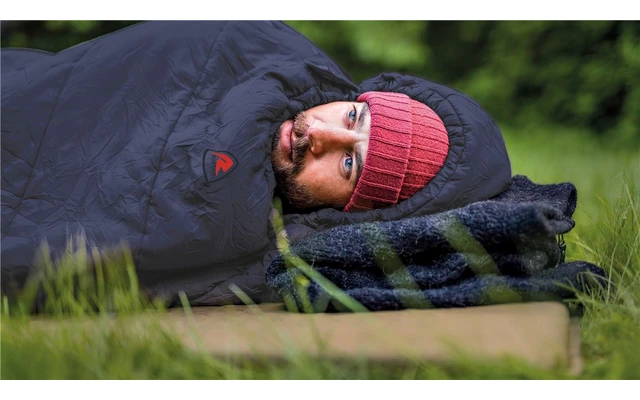 Robens Moraine 1 Mumienschlafsack Dunkelblau Reißverschluss Rechts 3 Robens Moraine 1 Mumienschlafsack Dunkelblau Reißverschluss Rechts