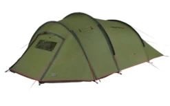 High Peak Falcon 4 LW Lightweight 4 Personen Tunnelzelt Aluminium Gestänge Olive/rot -Outwell || High Peak || Robens Verkaufsgeschäft 733376 4904132