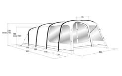 Outwell Avondale 5PA Tunnelzelt -Outwell || High Peak || Robens Verkaufsgeschäft 737546 4971980