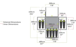 Zempire Pro III V2 -Outwell || High Peak || Robens Verkaufsgeschäft 747746 5004233