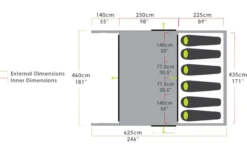 Zempire Pro TXL V2 -Outwell || High Peak || Robens Verkaufsgeschäft 747773 4999715