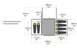 Zempire Pro II V2 -Outwell || High Peak || Robens Verkaufsgeschäft 747902 4994393