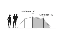 Outwell Earth 2 Doppelbeschichtetes Zelt 14 Outwell Earth 2 Doppelbeschichtetes Zelt -Outwell || High Peak || Robens Verkaufsgeschäft 790742 5217254